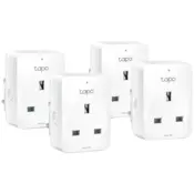 Tp Link Tapo P110M, Mini Smart Wi-Fi Plug, 100-240V, 802.11b/g/n WiFi connection, 2.4 GHz WiFi, Max. Load 16A, Voice Control, Remote Control, Schedule & Timer, Matter-Certified (Apple Home, Alexa, Google Assistant, Samsung SmartThings)