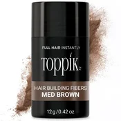 Toppik Keratinska vlakna, 12g, Srednje braon