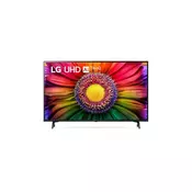 LG 43UR80003LJ Smart LED TV, 108 cm, 4K Ultra HD, HDR, webOS ThinQ AI