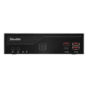 Barebone PC SHUTTLE Slim DB850, 2x HDMI, 1x DP, 1x USB-C, 2x LAN, VESA
