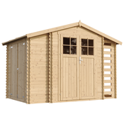 Timbela Lesena vrtna lopa - 206x328xH218 cm/5,41 m2 - Vrtna hiša brez podov - TIMBELA M389F, (21823608)