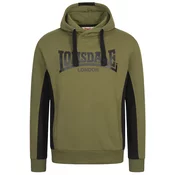 Moški pulover s kapuco Lonsdale Olive