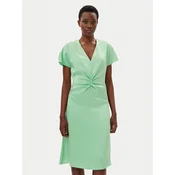 BOSS Vsakodnevna obleka Dulania 50537964 Zelena Regular Fit
