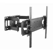 Gembird WM-70ST-01 gibljiv TV stenski nosilec 37-70 črn