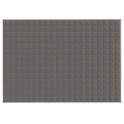 vidaXL vidaXL Obtežena odeja siva 137x200 cm 6 kg blago, (20823618)