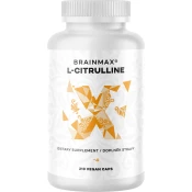 BrainMax L-Citrulline, L-citrulin, 210 rastlinskih kapsul