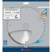 List za krožno žago PRO Multi Material, 210 x 2,5 x 30 mm