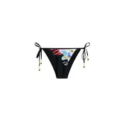 Desigual Bikini hlačke  svetlo modra / temno oranžna / pitaja / črna