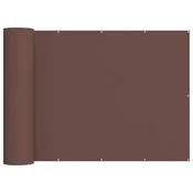 Vidaxl Zaslon za zasebnost na balkonu 200 x 700 cm Blago s PU prevleko