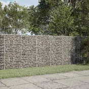vidaXL Gabion z žico 5 mm in mrežo 5x2,5 cm 200x50x100 cm