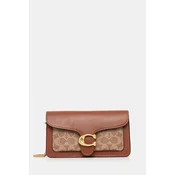 Coach usnjena torbica Tabby Chain Clutch In Signature Canvas