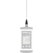 VOLTCRAFT VOLTCRAFT TPT-207 vbodno tipalo -70 do 250 °C vrsta tipala Pt1000 kalibracija narejena po delovnih pogojih