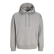 JACK & JONES Majica JJEACE siva