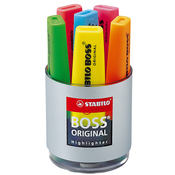Stabilo STABILO osvetljevalec BOSS ORIGINAL, okrogla škatla 6 kom, (21655636)
