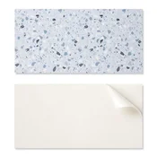 shumee Paket samolepilnih vinilnih ploščic z vzorcem kamnitih drobcev 6x60x30 cm