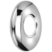 XL rozeta G1/2, 80 mm, krom - Chrome - Sapho - 24 - Iz nerjavečega jekla - 80 - 80 - 10 - 14