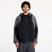 Jakna Reebok Running Hooded Jacket Black/ Misty Grey XXL
