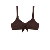 WE Fashion Bikini zgornji del  čokolada