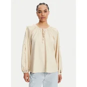 TWINSET Bluza 251LM2QFF Bež Regular Fit