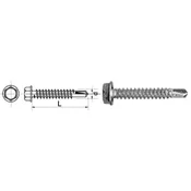 shumee VIJAK S ŠESTROKOTNIM VIJAKOM, SAMOVRTNI, HWH 5,5*63 MM - 2 STO - 530 5,5*63