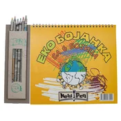 NEWPEN Bojanka sa 6 bojica Eco