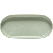 Costa Nova ovalni krožnik Redonda 21,2x9,8 cm, zelen