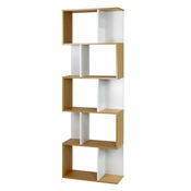 KONDELA Erdem regal Tip 3 Novo - bor/bel