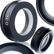 Rosfix Earth PRO 0,3x Leča Za Digitalni Mikroskop – Razširjeno Polje Vida, Visoka Kakovost | Povečava 0,3x, Navoj 42 mm, (5000356649)