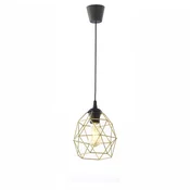 TK Lighting Viseča svetilka GALAXY ČRNO/ZLATO 3456
