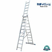 ELKOP Trodelne Aluminijumske Merdevine 3x10 - 5/8m