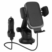 ENERGEA Wimount Sense 2.0 car holder with inductive charger for cockpit / windshield / air vent black