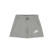 Nike Sportswear Hlače, siva melange / bijela