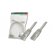 DIGITUS kabel UTP cat5e PATCH 0,25m-siv (DK-1511-0025)