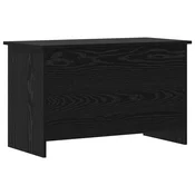 Skladišni kovceg Crni hrast 80 x 40 x 50 cm Konstruirano drvo
