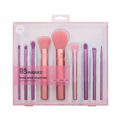 Real Techniques Brushes Insta Artist Brush Set darilni set čopič RT360 Detailer 1 kos + čopič RT306 Instapop Eye Crease Brush 1 kos + čopič RT320 Blending Crease 1 kos + čopič RT204 Buffing 1 kos + čopič RT219 Ultimate Powder + čopič RT428 Precision Fan 1 kos + čopič RT357 Pop Shadow 1 kos + čopič RT356 Angled Li za ženske