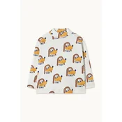 Tinycottons Otroška dolga majica DOGS RIB MOCKNECK