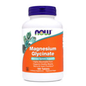 Now Magnezijev Glicinat, 180 tablet
