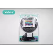 Aerbes AB-3528RGB RGB LED trak + daljinski + napajalnik 5m dolžine traka