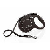 Flexi New Classic popruh L 5m do 50kg črna