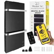 shumee NEAPOL 1200W WiFi črni konvektorski grelec