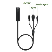 KJB Mini IP kamera 5 MP, objektiv 3,6 mm, DC 12 V, zvočni vhod