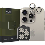Hofi Camring zaščitno steklo za kamero na iPhone 15 Pro / 15 Pro Max, titanium
