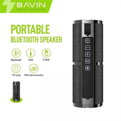 Bavin bluetooth zvucnik 8W crna