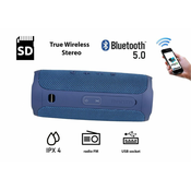 Manta SPK130GO Bluetooth zvucnik, plavi