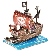 Cubic fun Slagalica Pirate Ship W3121H 231996, 22 Dela