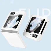 Maska za mobilni telefon Samsung Galaxy Z Flip 6 5G ELEGANT FOLD, Bela