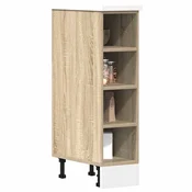 Vidaxl vidaXL Spodnja omarica iz hrasta sonoma 20x44,5x81,5 cm lepljen les