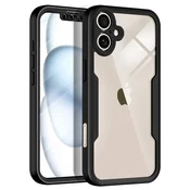 Hibridni Full body ovitek Techsuit ColorVerse 360 za iPhone 17 - black