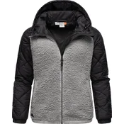 Ragwear Funkcionalna jopa iz flisa Leeloo siva/črna