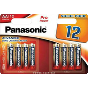 Baterijski vložki Panasonic, Pro Power AA, 12/1